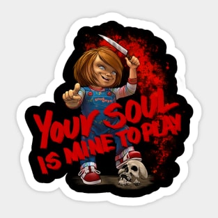 Chucky Sticker